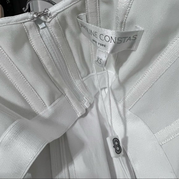 NWT Constance Caroline off the shoulder bustier top. Boned bodice XS - Picture 7 of 9